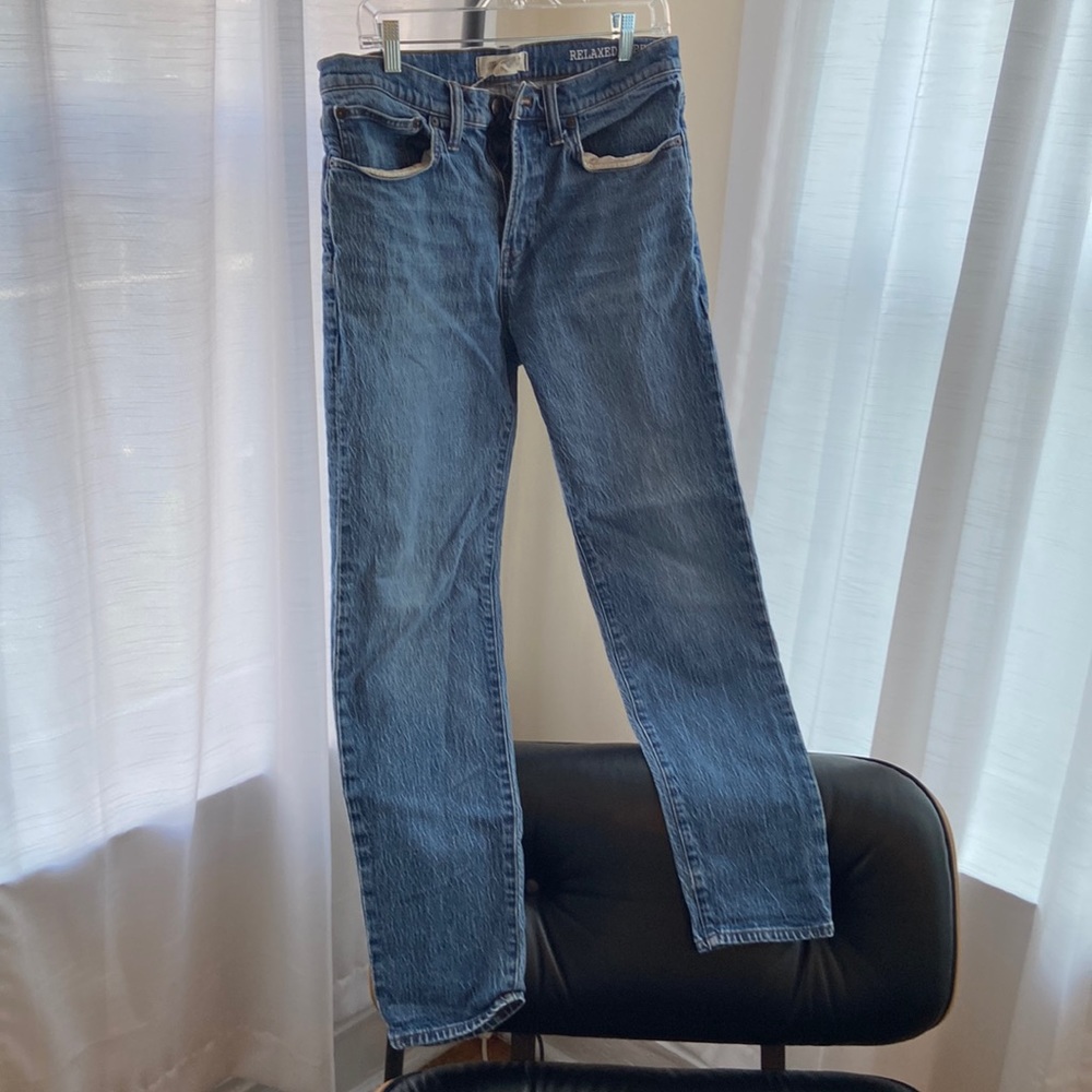Madewell Relaxed taper Jean 32x32